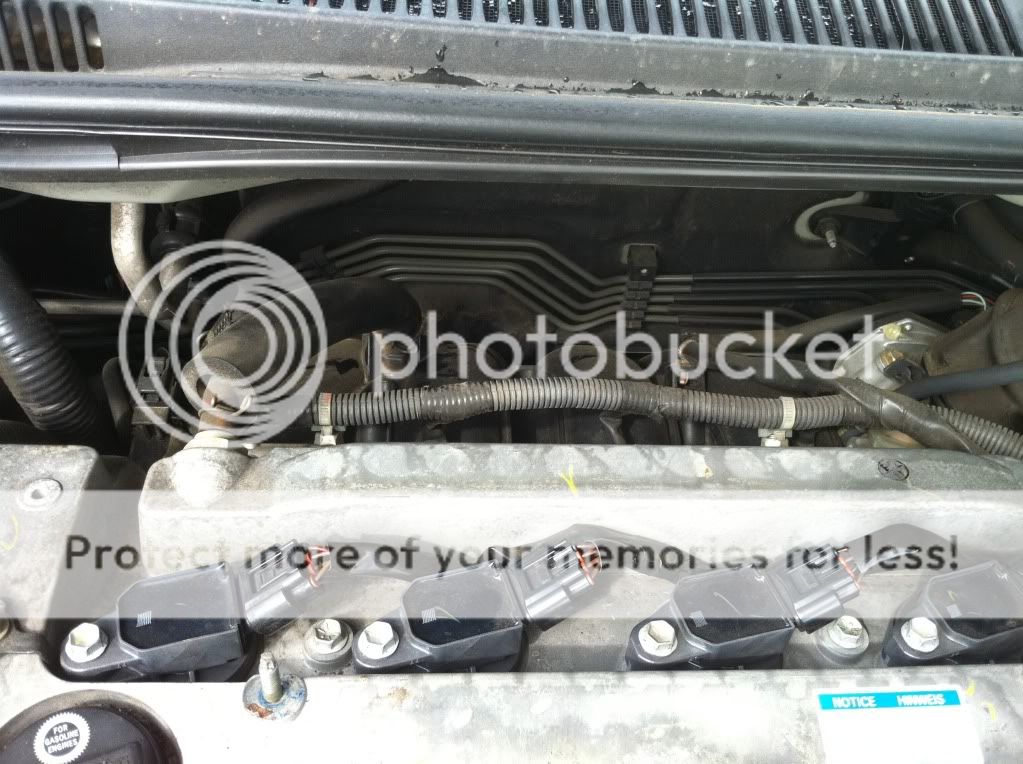 Please help to locate intake manifold line or brake booster line?