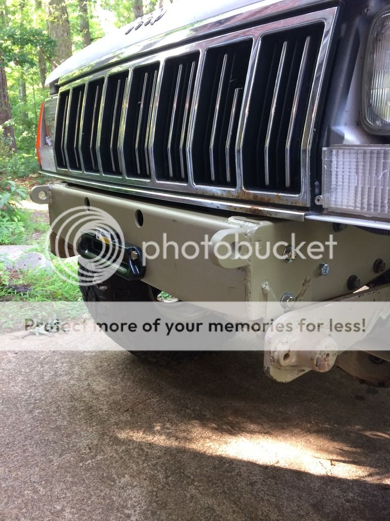 Hidden winch bumper NAXJA Forums North American XJ Association