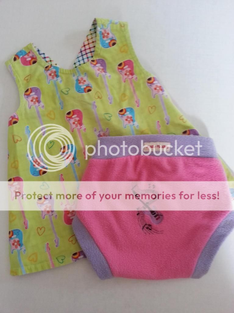 Piddle Poddles Swing Top and Fleece Soaker set Piddle Poddles Swing Top and Fleece Soaker set