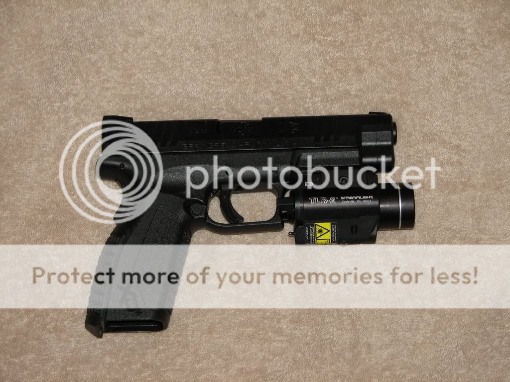 Gunlights, remington 870, springfield xdm 3.8 9mm compact, FNH five