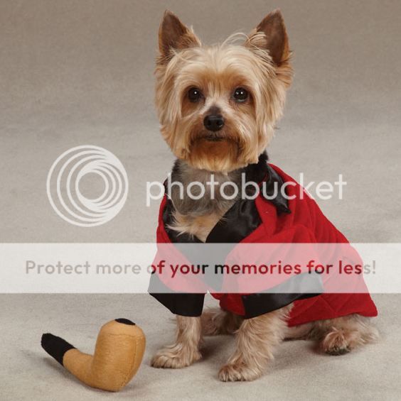 Dog Smoking Jacket Party Hounds Halloween Costume XSXL eBay