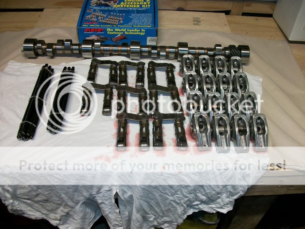 BBC hyd roller cam,lifters,rockers and push rods Performance Boats Forum